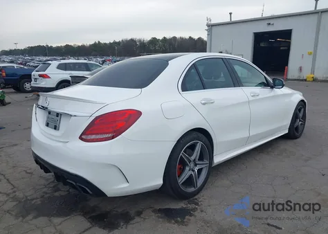2016 Mercedes-Benz C 300 Sport 4Matic из США, поврежденный, VIN WDDWF4KB7GR149399